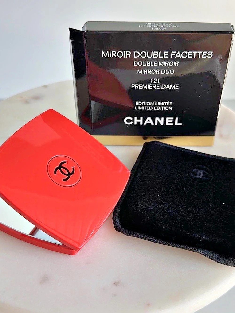 Chanel Double Mirror Red